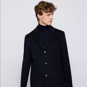 Hugo Boss wool and cashmere coat